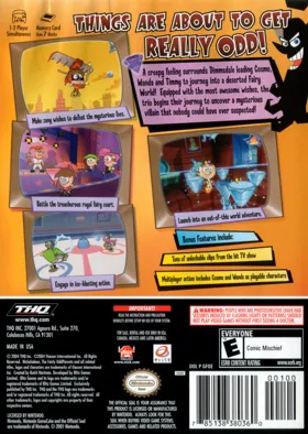 Fairly OddParents, The - Shadow Showdown box cover back